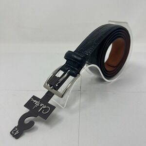 Cole Haan Men's Dress Belt Leather Black‎ Size 42 Crafted in India VTG NWT